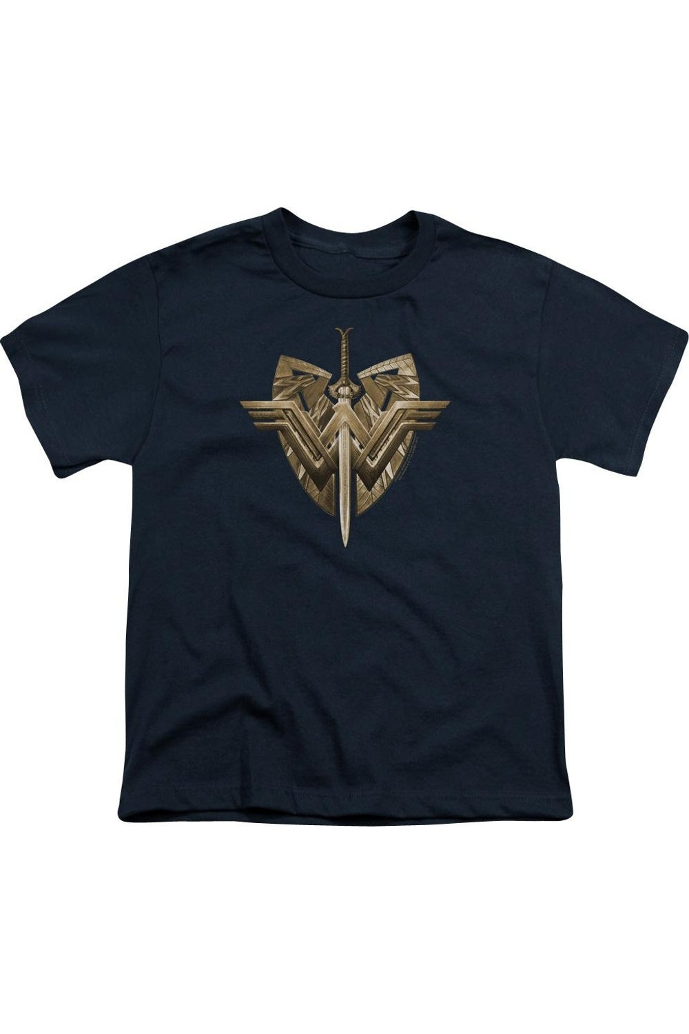 Футболка с коротким рукавом для детей с эмблемой меча из фильма "Чудо-женщина" Gildan, темно-синий
Футболка с коротким рукавом для детей с эмблемой меча из фильма "Чудо-женщина" Gildan, темно-синий