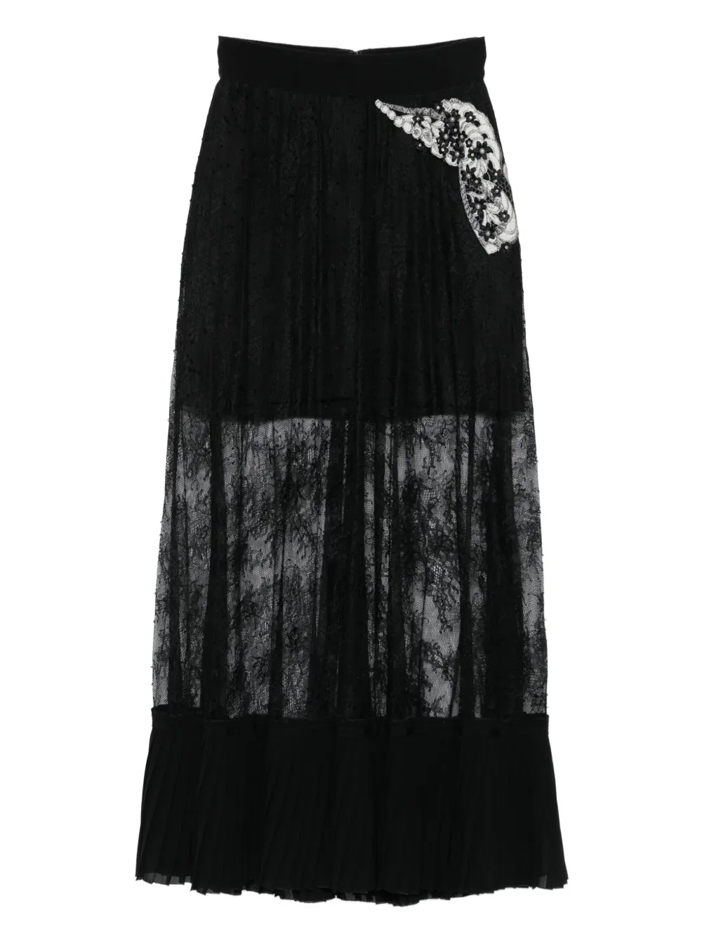 Юбка с кружевом Gemy Maalouf, черный
Юбка с кружевом Gemy Maalouf, черный