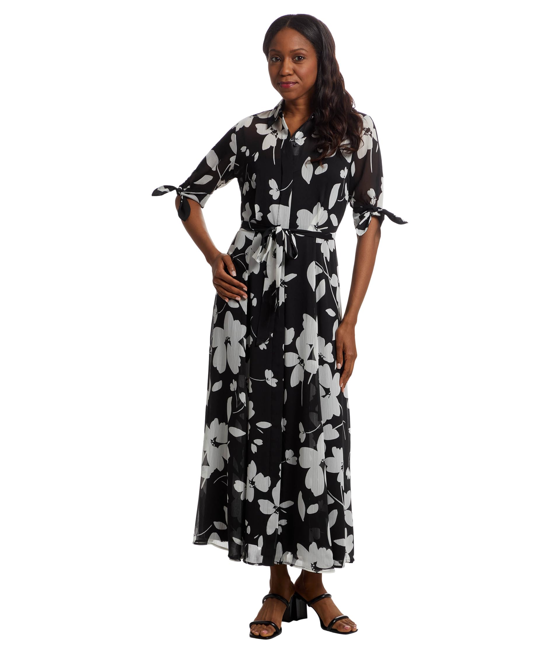 Платье Calvin Klein Floral Chiffon Shirt Dress, Black Cream
Платье Calvin Klein Floral Chiffon Shirt Dress, Black Cream