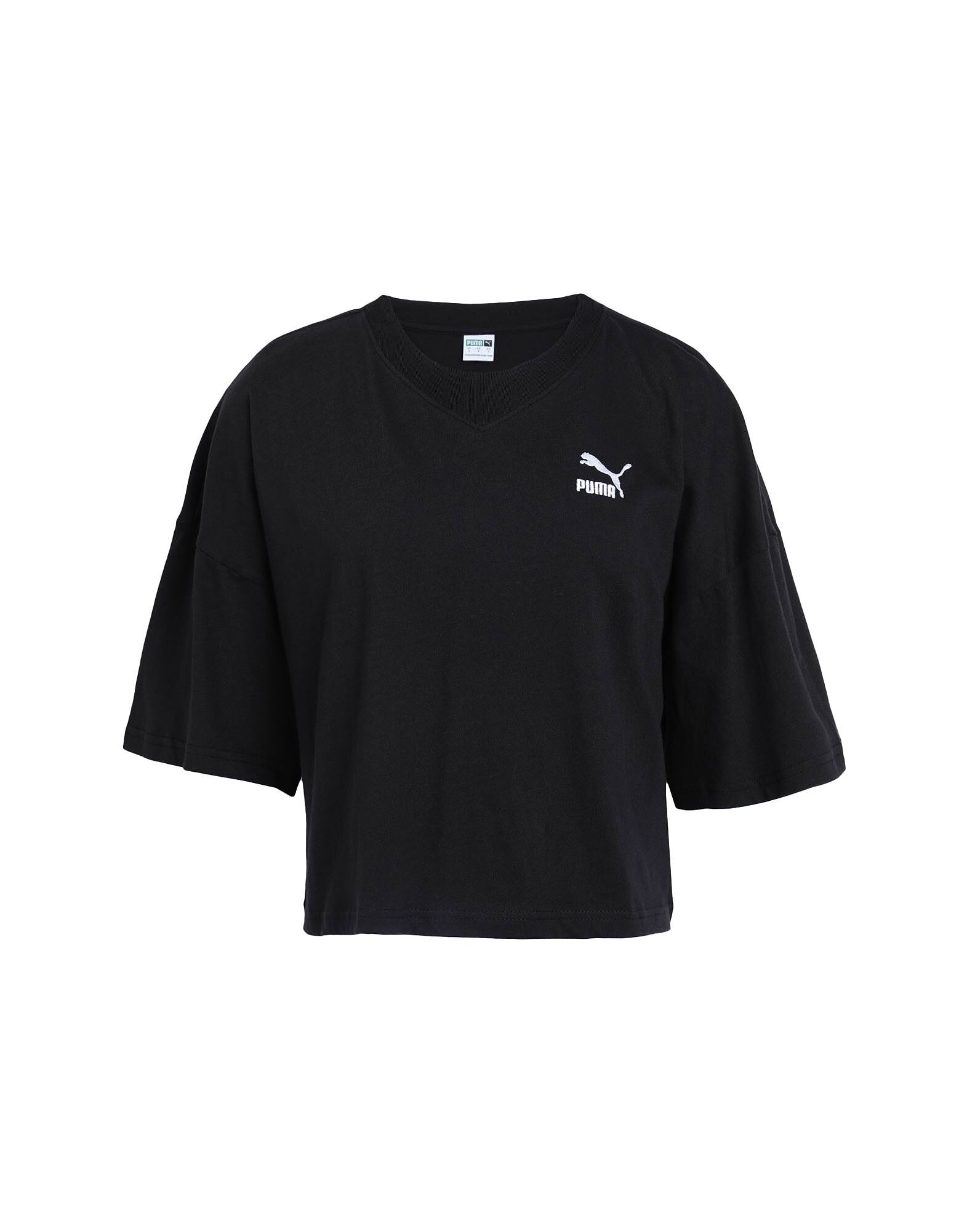 Классическая футболка оверсайз Puma, черный
Классическая футболка оверсайз Puma, черный