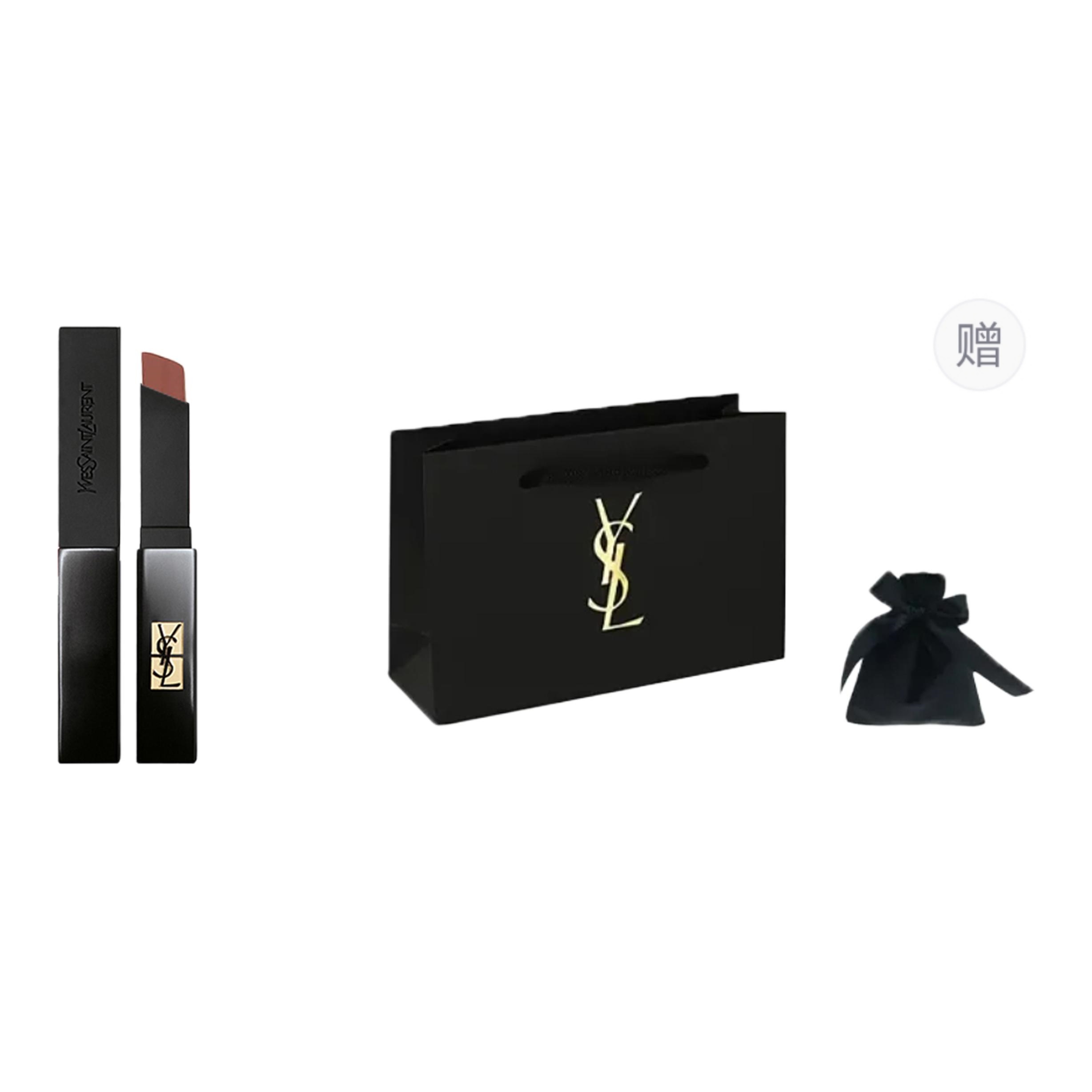 SAINT LAURENT Маленькая черная полоска маленькая золотая палочка тонкая туба помада шоппинг-сумка комплект в тон велюр стойкая матовая
SAINT LAURENT Маленькая черная полоска маленькая золотая палочка тонкая туба помада шоппинг-сумка комплект в тон велюр стойкая матовая