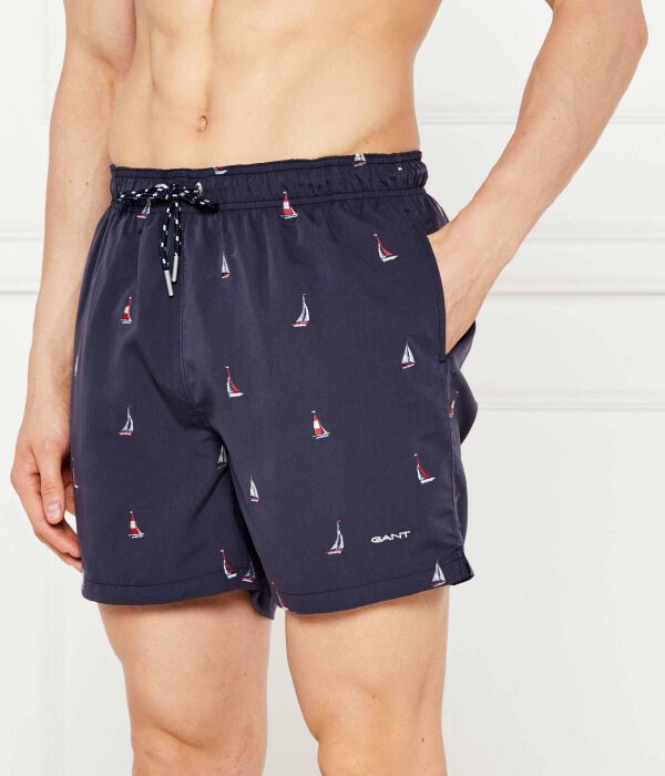 Шорты для плавания Regular fit Gant, синий
Шорты для плавания Regular fit Gant, синий