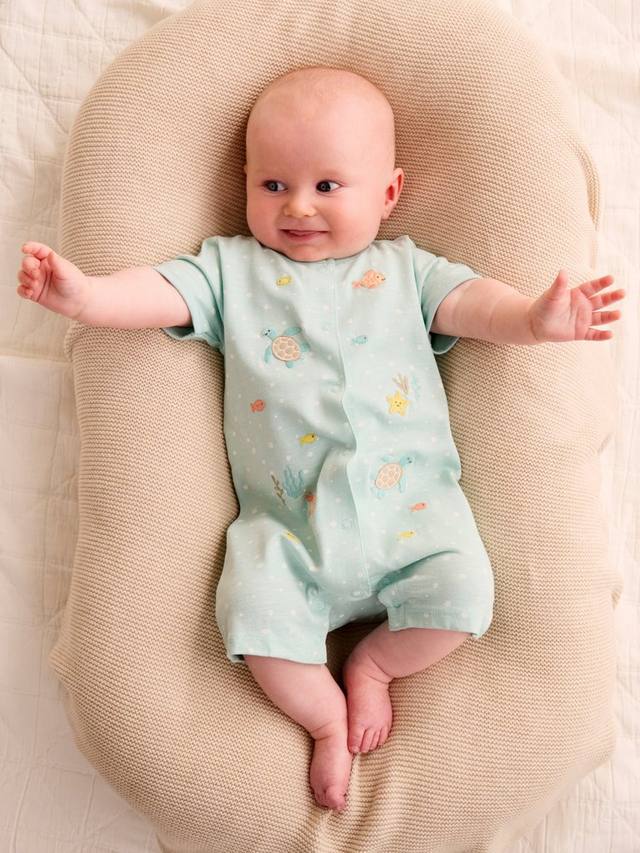 Детский комбинезон из органического хлопка under the sea Purebaby, цвет Seafoam Bubbles
Детский комбинезон из органического хлопка under the sea Purebaby, цвет Seafoam Bubbles