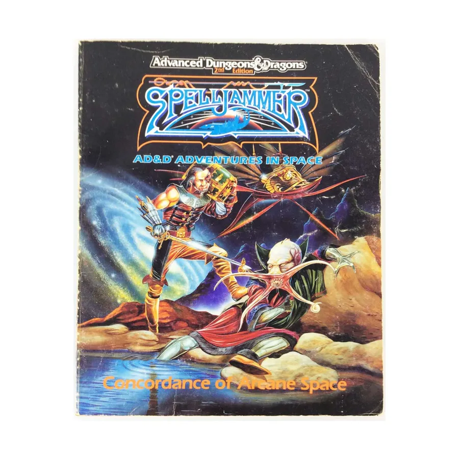 Spelljammer - Adventures in Space, Concordance of Arcane Space Book Only!, Spelljammer, мягкая обложка
Spelljammer - Adventures in Space, Concordance of Arcane Space Book Only!, Spelljammer, мягкая обложка