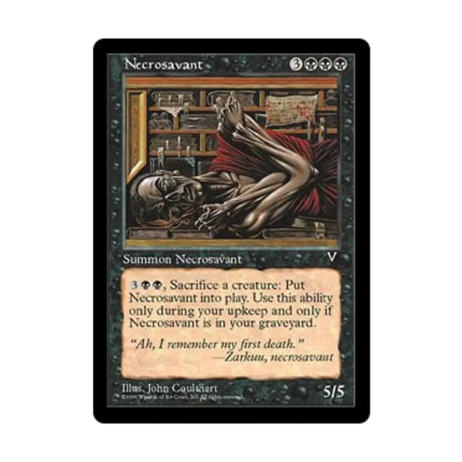 CCG Некросавант (клавиша R), MTG - Visions
CCG Некросавант (клавиша R), MTG - Visions