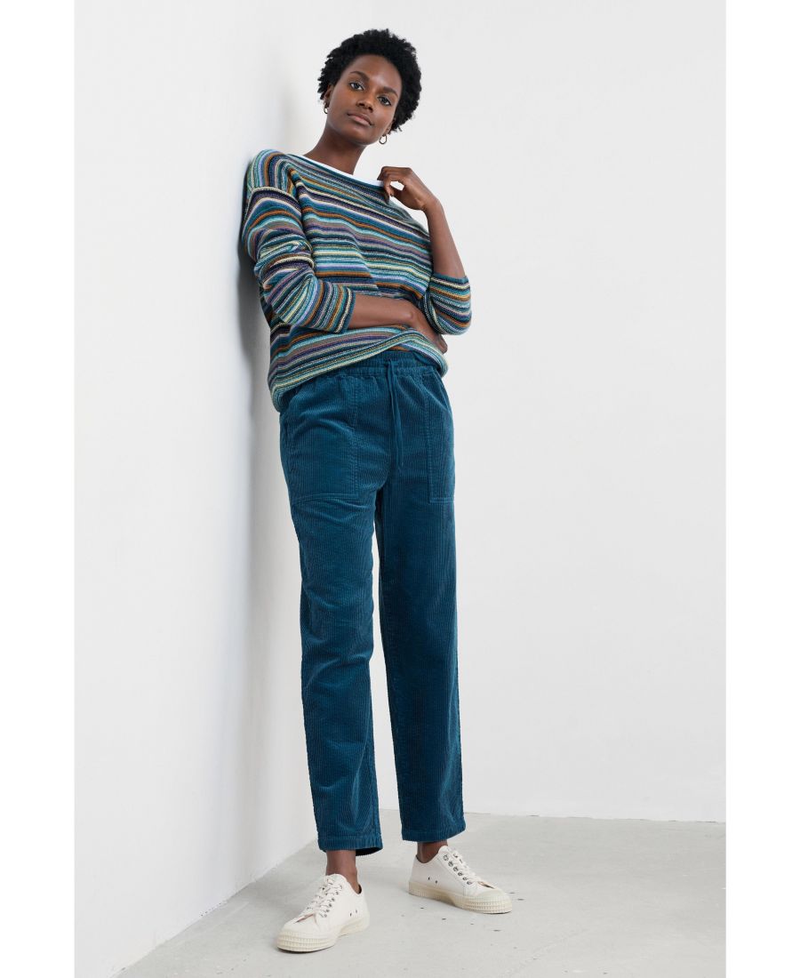 Женский свитер с длинными рукавами и фруктовым принтом Seasalt Cornwall, Ripple marks teal multi
Женский свитер с длинными рукавами и фруктовым принтом Seasalt Cornwall, Ripple marks teal multi