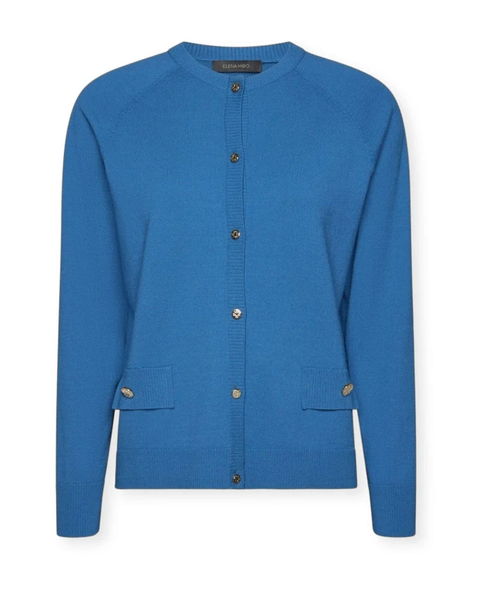 Кардиган с пуговицами Elena Mirã², синий
Кардиган с пуговицами Elena Mirã², синий