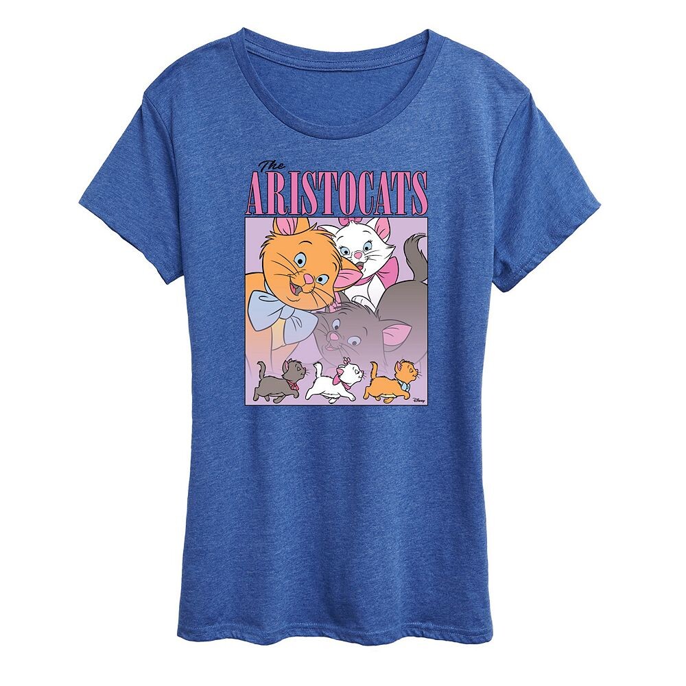 Женская футболка с графическим логотипом Disney's The Aristocats, цвет Heather Royal Blue
Женская футболка с графическим логотипом Disney's The Aristocats, цвет Heather Royal Blue