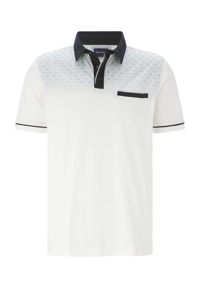 Рубашка поло рордан Babista, белый 
Рубашка поло рордан Babista, белый