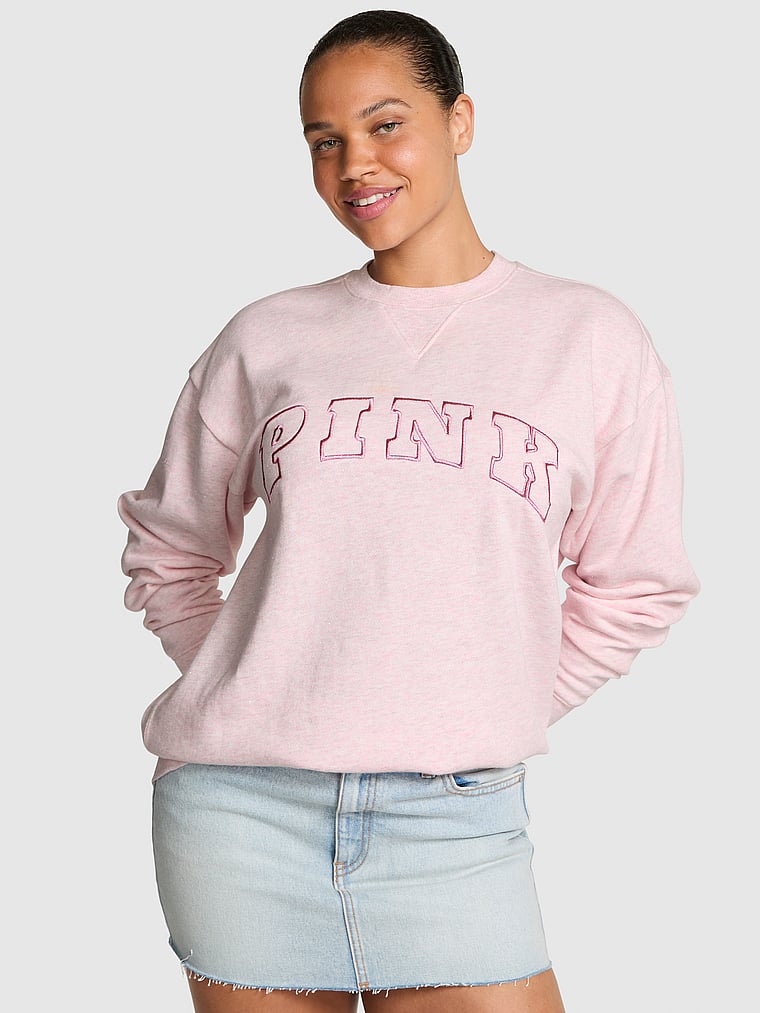 Толстовка свободного кроя из флиса Ivy Pink, heathered pink petal woven shine
Толстовка свободного кроя из флиса Ivy Pink, heathered pink petal woven shine