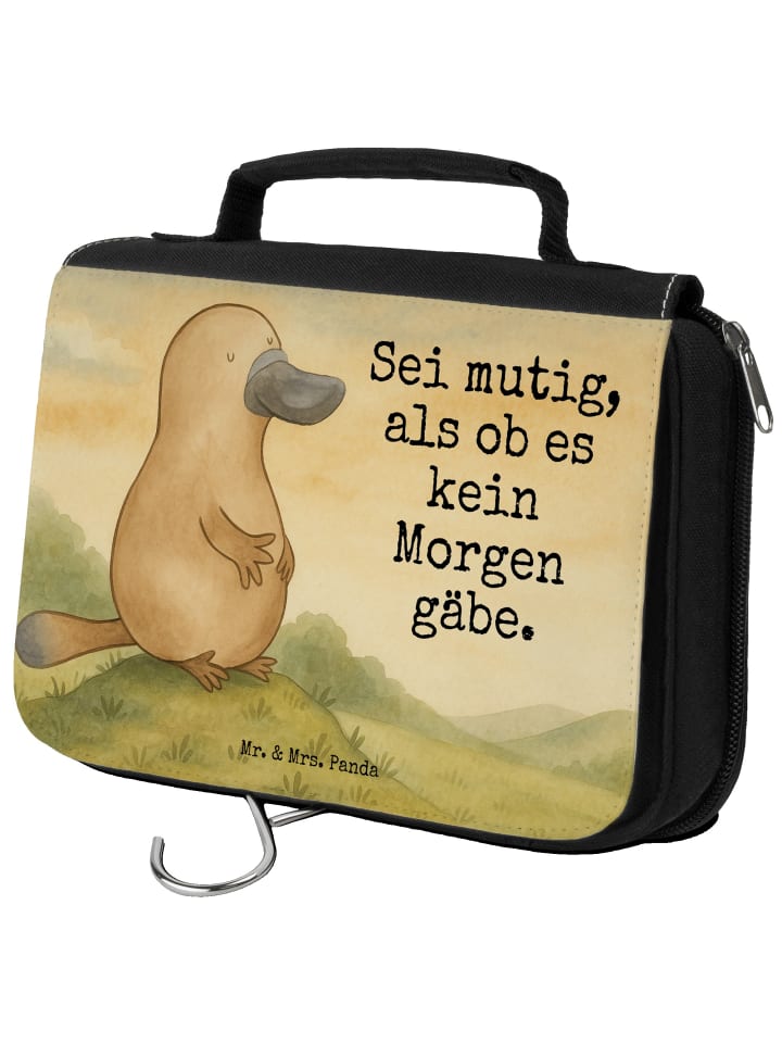 Mr. & Mrs. Panda Косметичка с изображением утконоса и надписью белого цвета
Mr. & Mrs. Panda Косметичка с изображением утконоса и надписью белого цвета