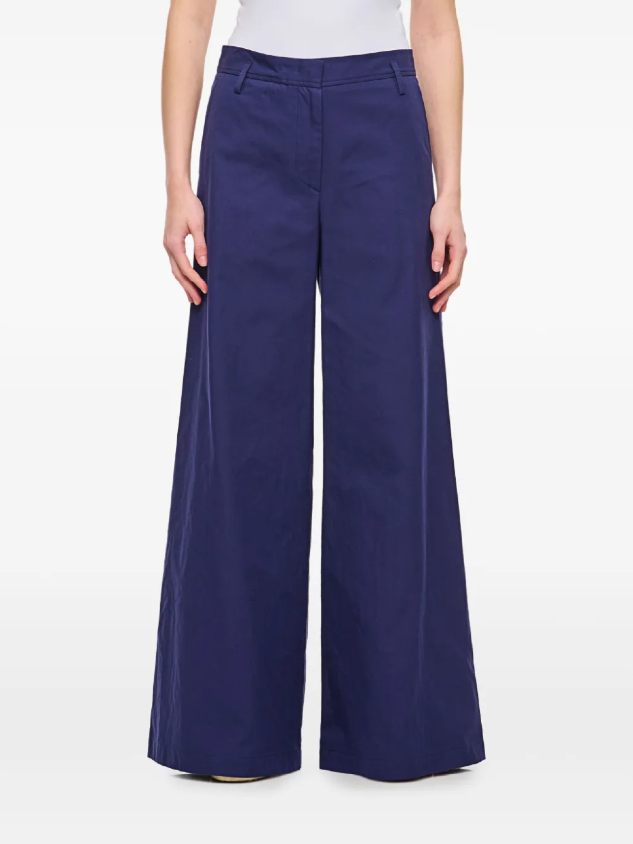 Широкие брюки Alberto Biani, синий
Широкие брюки Alberto Biani, синий