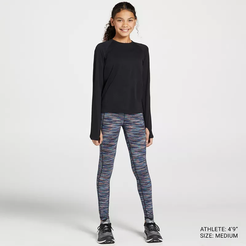 Бесшовная футболка с длинными рукавами DSG Girls' Movement, черный
Бесшовная футболка с длинными рукавами DSG Girls' Movement, черный