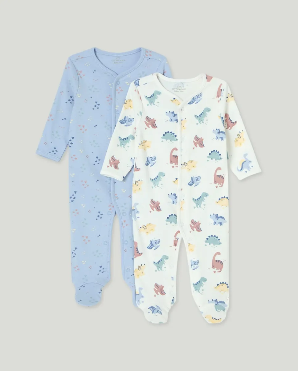 Набор из 2 длинных вязанных слипов с фантазийным принтом для мальчика Cotton Juice, белый
Набор из 2 длинных вязанных слипов с фантазийным принтом для мальчика Cotton Juice, белый