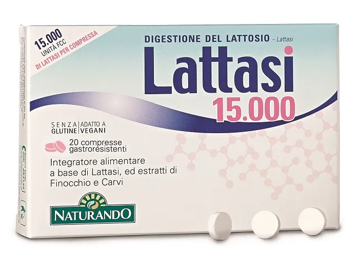 Naturando Lactase 15000 Добавка 20 капсул
Naturando Lactase 15000 Добавка 20 капсул