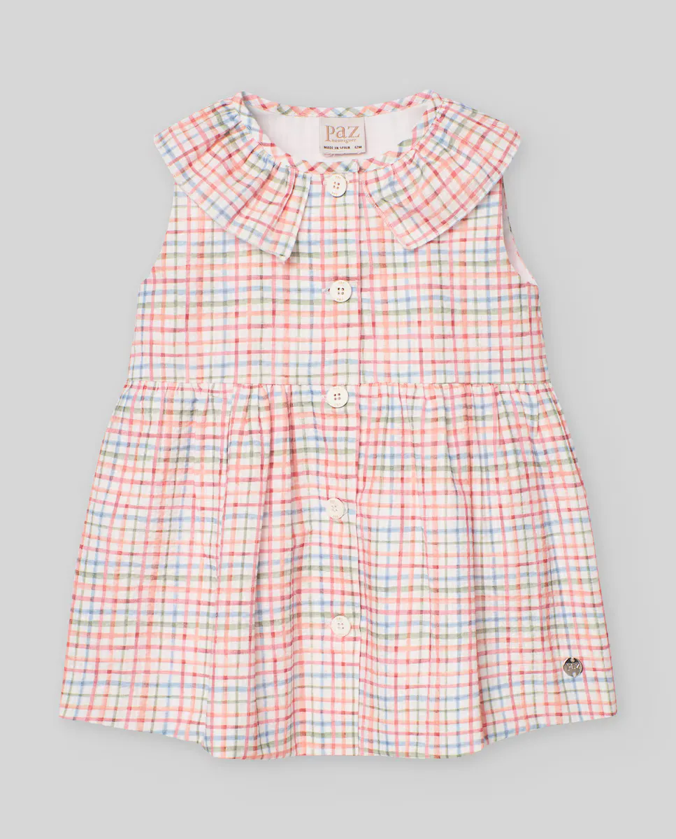 Маленькая девочка сисакер фермерское платье без рукавов PAZ Rodríguez, многоцветный
Маленькая девочка сисакер фермерское платье без рукавов PAZ Rodríguez, многоцветный