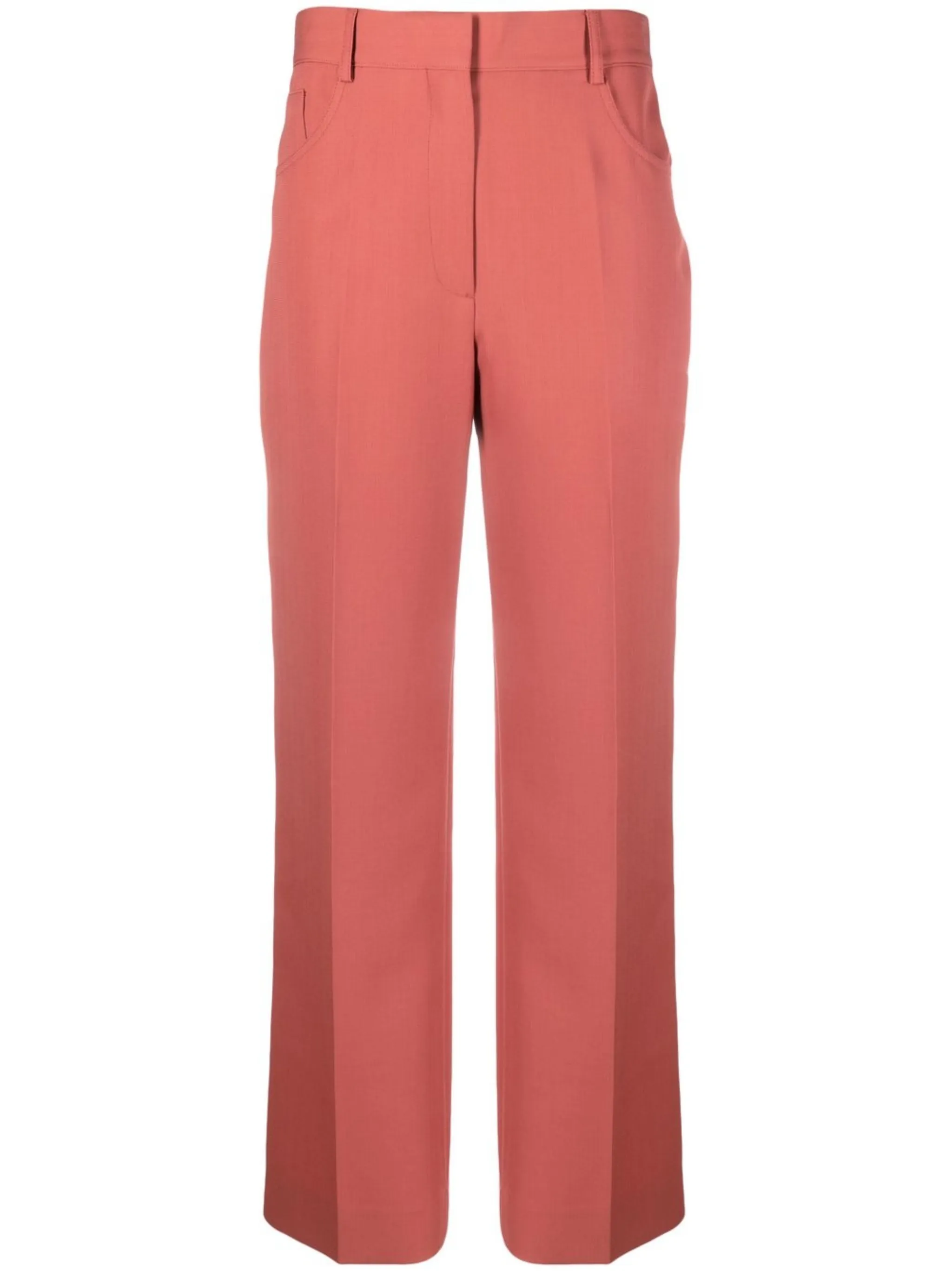 Прямые брюки с завышенной талией Victoria Beckham, розовый
Прямые брюки с завышенной талией Victoria Beckham, розовый