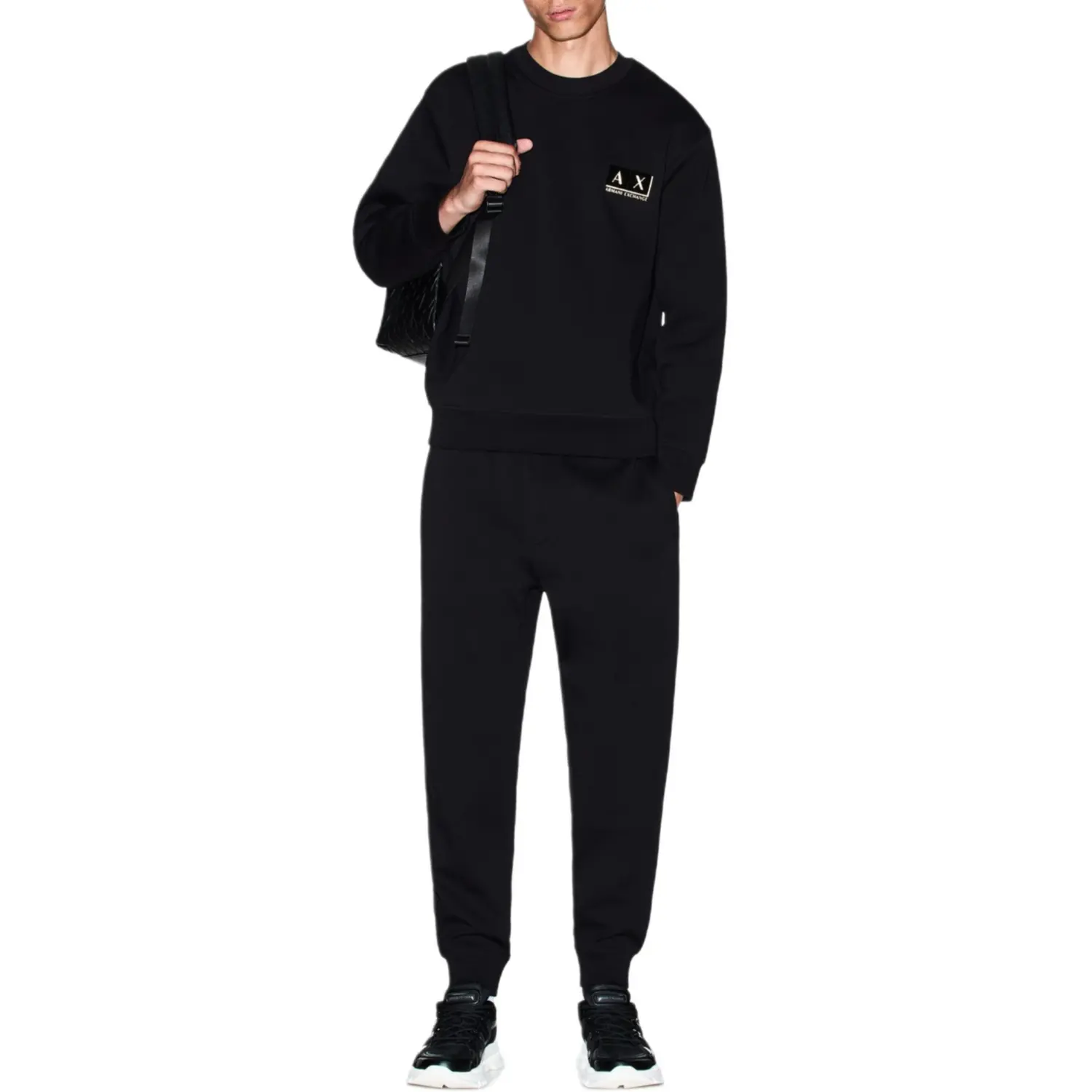 Трикотажные спортивные штаны AE для мужчин ARMANI EXCHANGE, черный
Трикотажные спортивные штаны AE для мужчин ARMANI EXCHANGE, черный