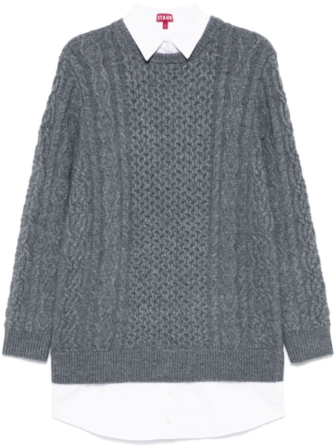 Мини-платье Aldrin STAUD, серый
Мини-платье Aldrin STAUD, серый