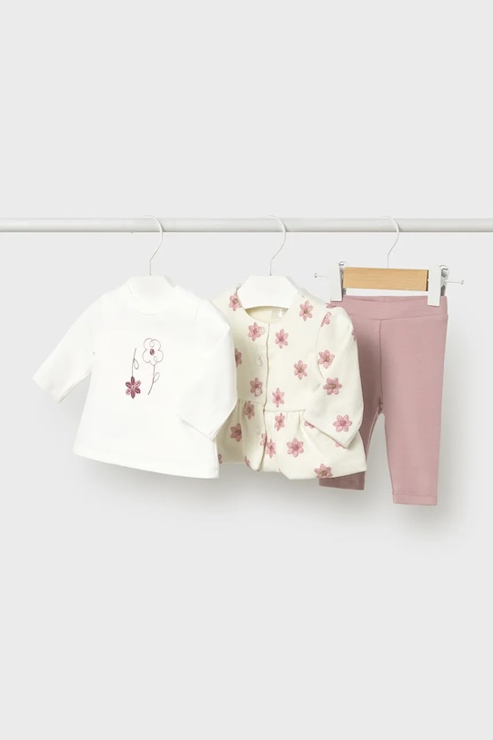 Детский набор из 3 предметов Mayoral Newborn, розовый
Детский набор из 3 предметов Mayoral Newborn, розовый