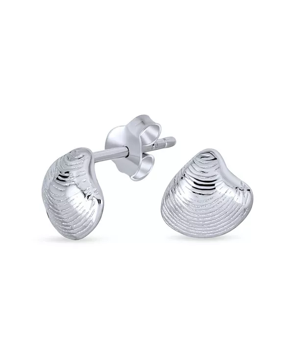 Серьги-Гвоздики в гавайском стиле с ракушками из стерлингового серебра с тропическим настроением Bling Jewelry, silver
Серьги-Гвоздики в гавайском стиле с ракушками из стерлингового серебра с тропическим настроением Bling Jewelry, silver