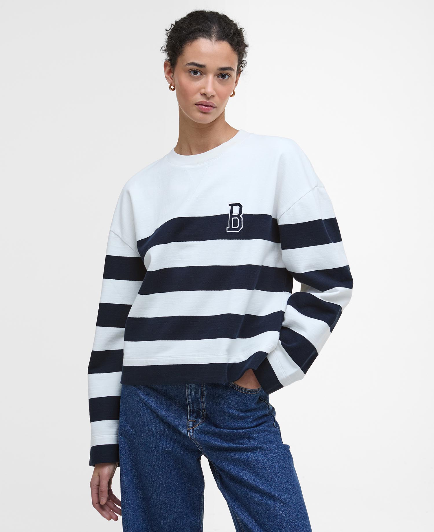 Толстовка Barbour Faye Striped, Cloud/Navy Stripe
Толстовка Barbour Faye Striped, Cloud/Navy Stripe