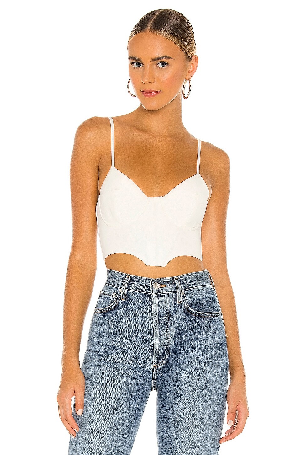 Топ NBD Lacey Bustier, белый
Топ NBD Lacey Bustier, белый