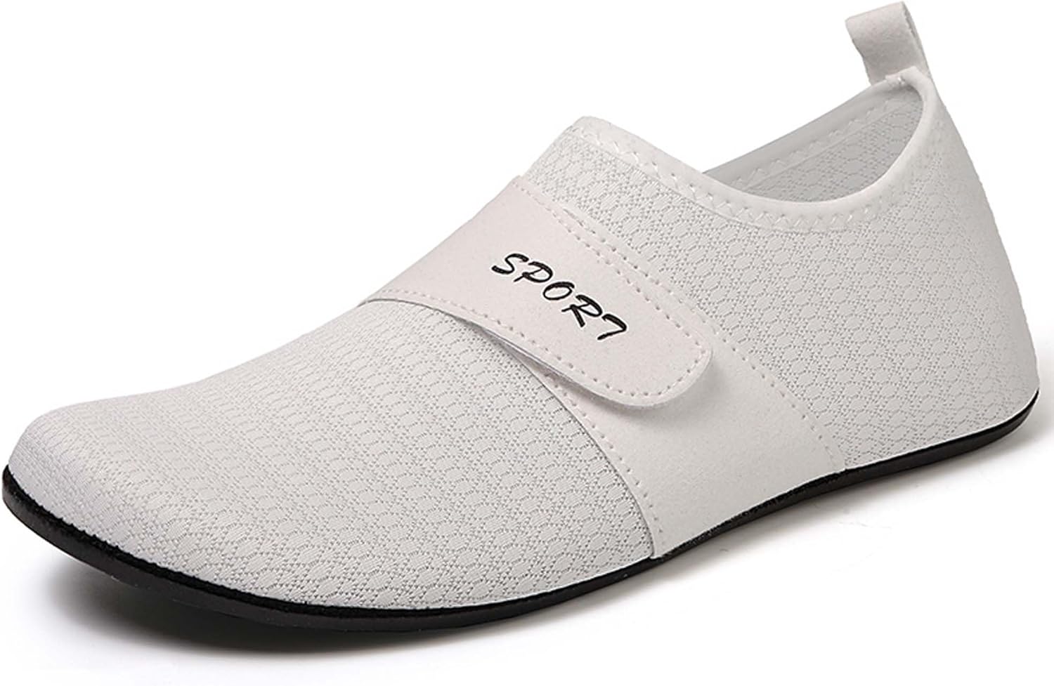Мужские и женские водные туфли, легкие, нескользящие, для дома, для спорта, йоги, летние, для отдыха на открытом воздухе, быстросохнущие, для пляжа, плавания, серфинга, дышащие Generic, белый
Мужские и женские водные туфли, легкие, нескользящие, для дома, для спорта, йоги, летние, для отдыха на открытом воздухе, быстросохнущие, для пляжа, плавания, серфинга, дышащие Generic, белый