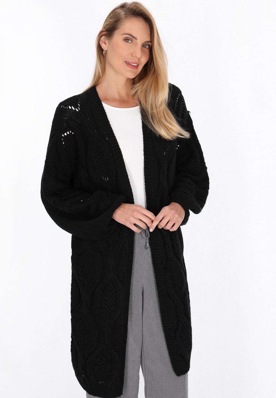 Кардиган usha Cardigan, Black Melange/Black
Кардиган usha Cardigan, Black Melange/Black