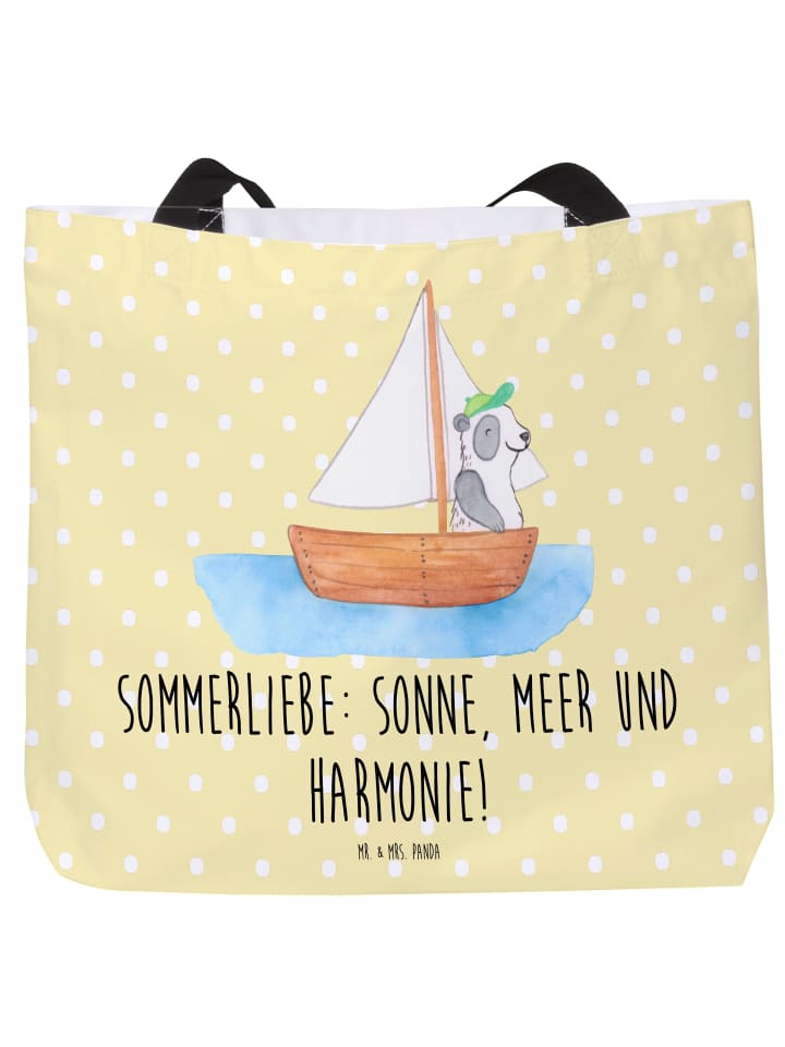 Сумка-шоппер Summer Love со слоганом в пастельно-желтых тонах Mr. & Mrs. Panda
Сумка-шоппер Summer Love со слоганом в пастельно-желтых тонах Mr. & Mrs. Panda
