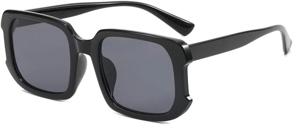 Квадратные солнцезащитные очки для женщин, женские солнцезащитные очки для мужчин, ретро винтажные очки с градиентным зеркальным покрытием MTZJH, Black Grey
Квадратные солнцезащитные очки для женщин, женские солнцезащитные очки для мужчин, ретро винтажные очки с градиентным зеркальным покрытием MTZJH, Black Grey