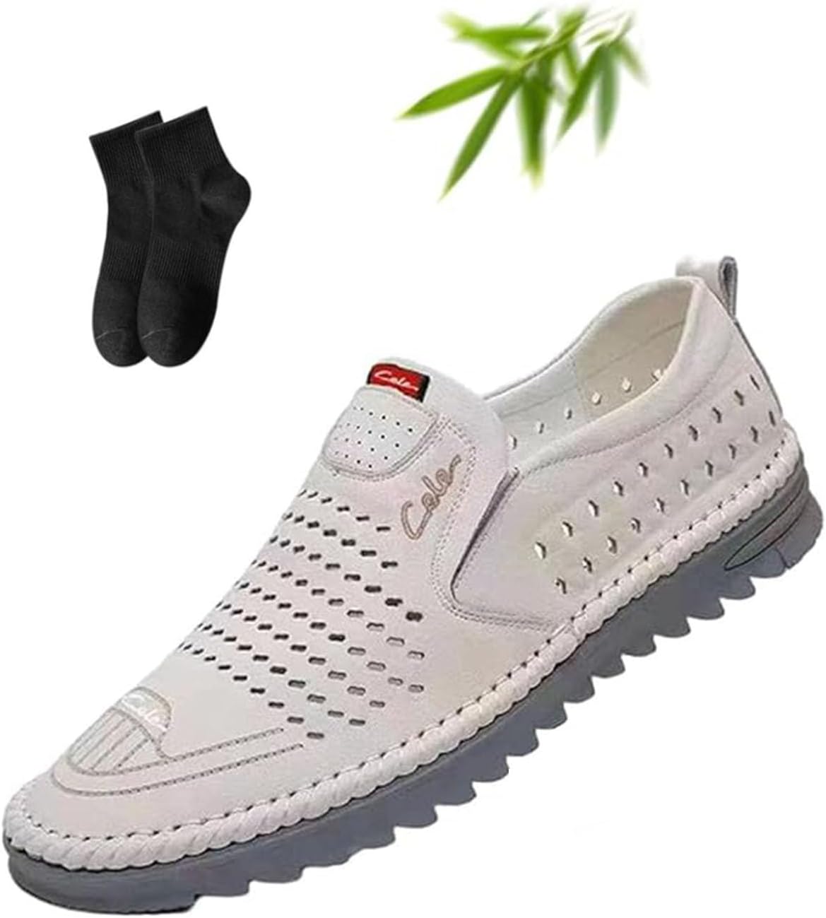 Дышащие кожаные туфли с нескользящей подошвой для мужчин Noworfewer, белый
Дышащие кожаные туфли с нескользящей подошвой для мужчин Noworfewer, белый