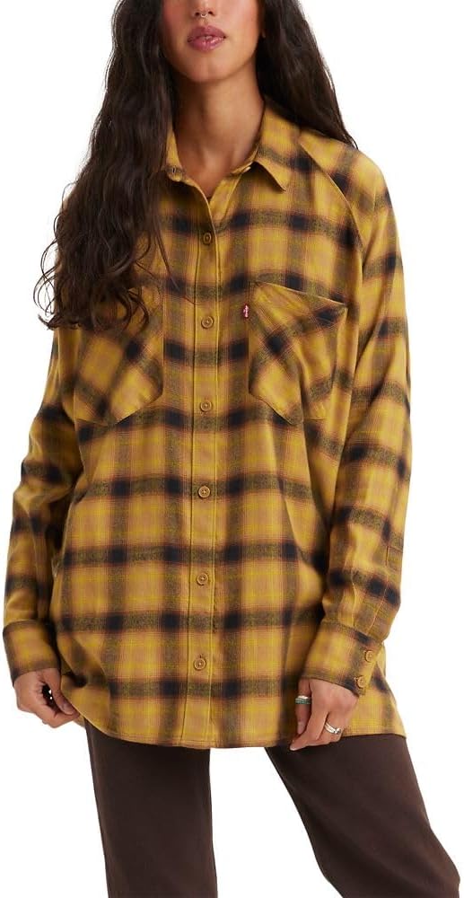 Женская рубашка Levi's Harrison Raglan (стандартная и плюс), Linda Plaid Dijon
Женская рубашка Levi's Harrison Raglan (стандартная и плюс), Linda Plaid Dijon