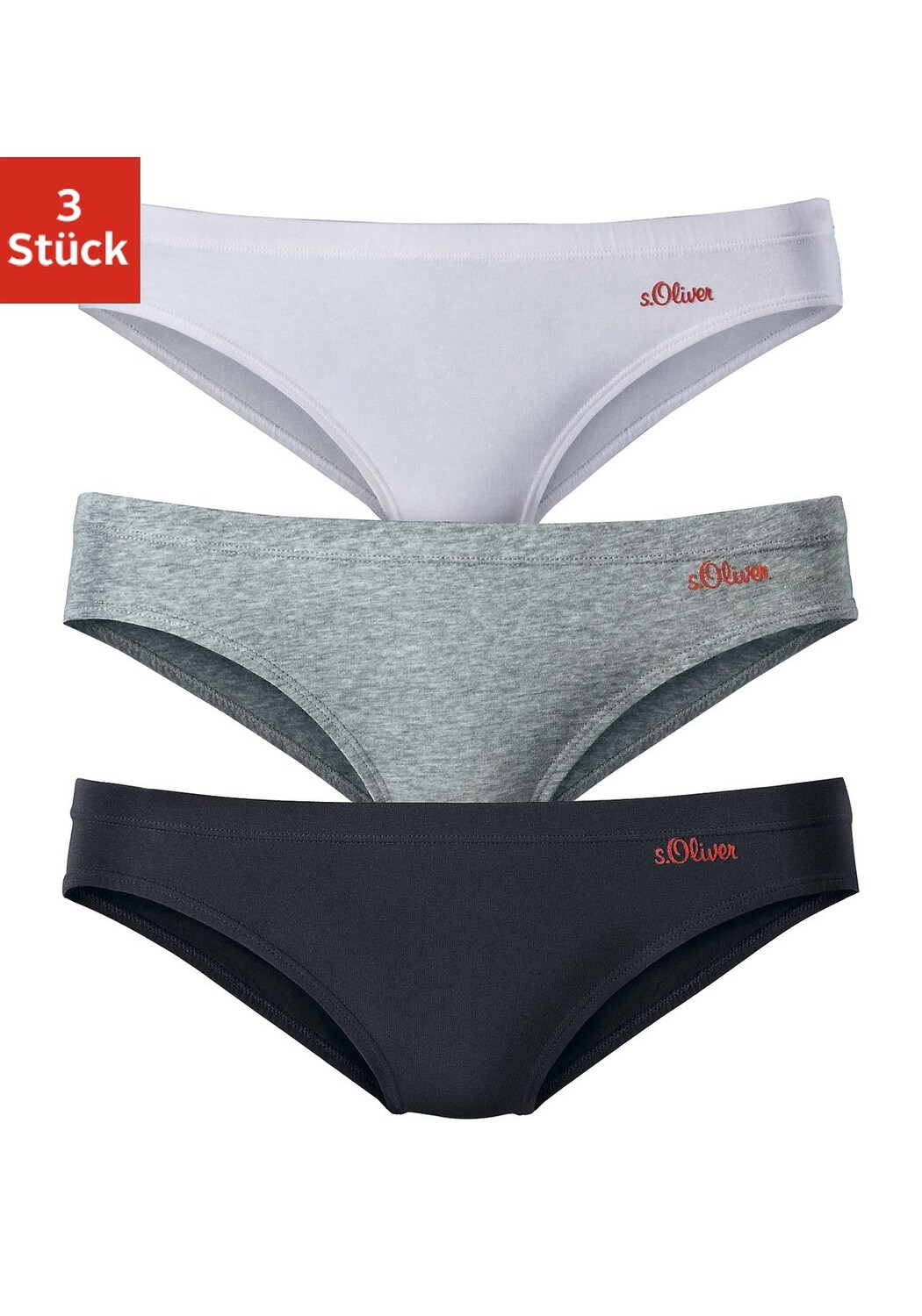 Трусы s.Oliver Bikini, цвет grau, schwarz, weiß
Трусы s.Oliver Bikini, цвет grau, schwarz, weiß