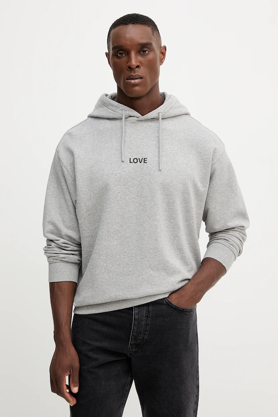 Хлопковая толстовка United Colors Of Benetton, серый
Хлопковая толстовка United Colors Of Benetton, серый