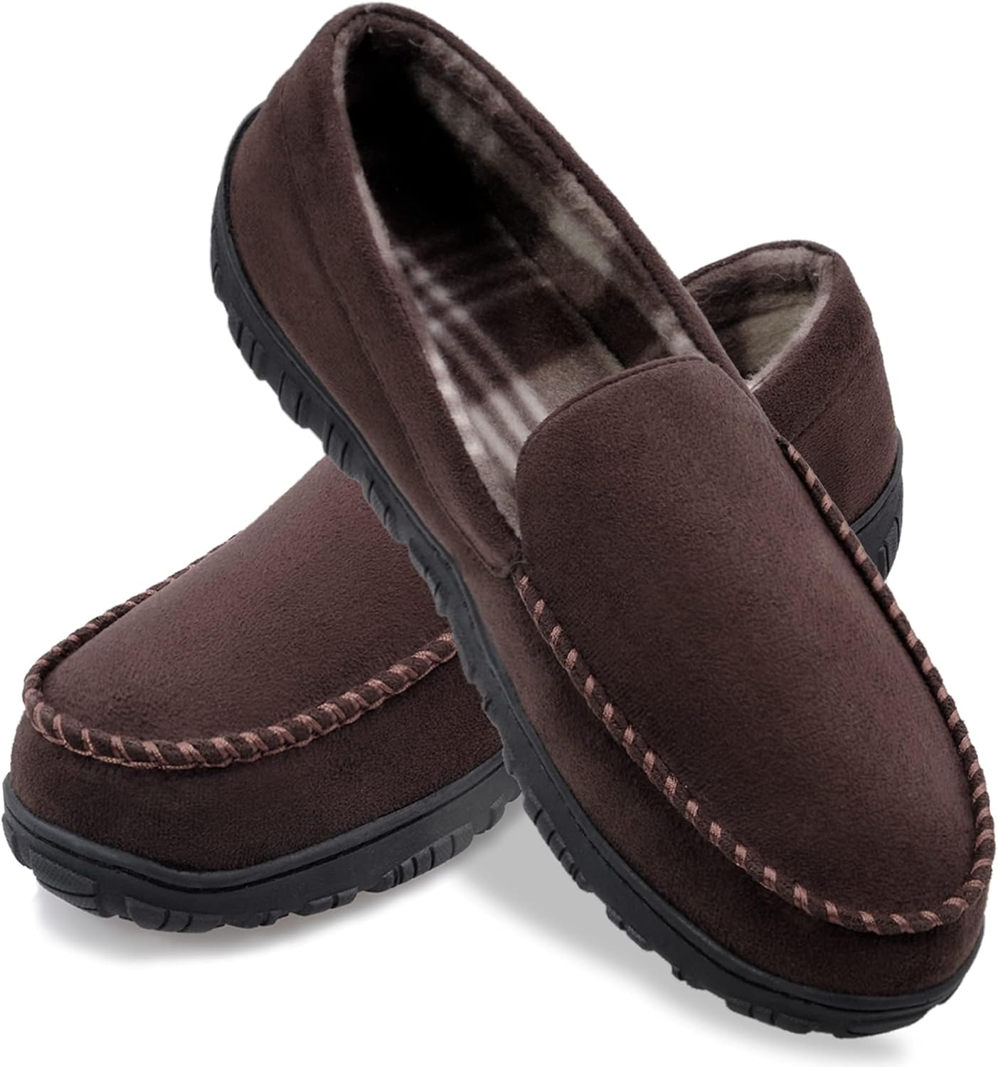 Мужские тапочки Shoeslocker из микрозамши с амортизирующей стелькой и эффектом памяти, коричневый
Мужские тапочки Shoeslocker из микрозамши с амортизирующей стелькой и эффектом памяти, коричневый