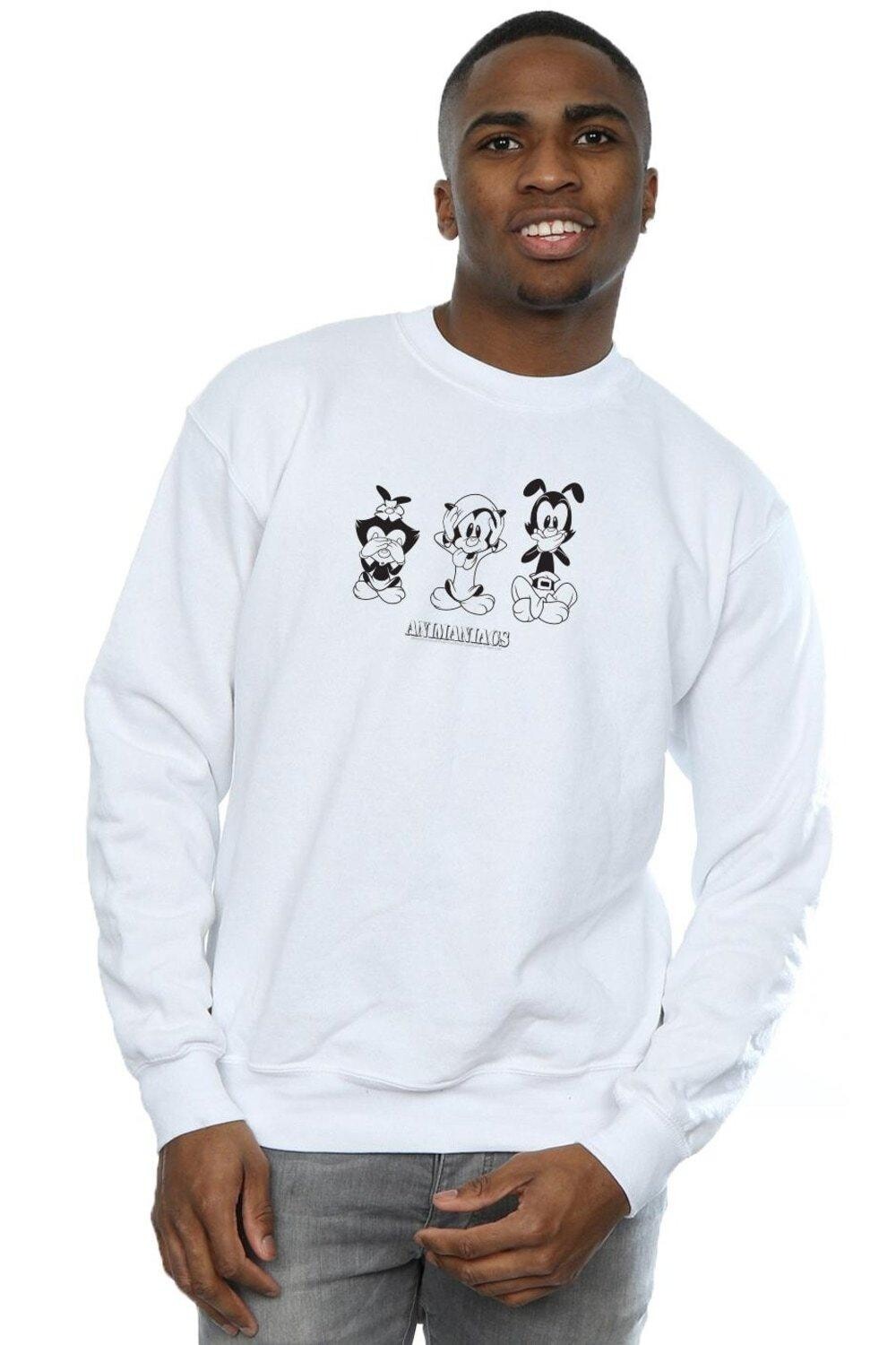 Толстовка «Три зла» Animaniacs, белый
Толстовка «Три зла» Animaniacs, белый