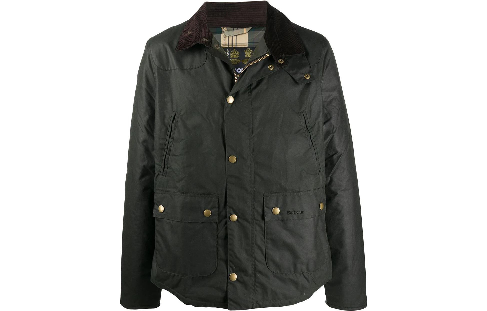 Куртка с воротником и пуговицами BARBOUR, зеленый
Куртка с воротником и пуговицами BARBOUR, зеленый