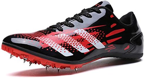 Беговые шиповки для мужчин и женщин, для легкой атлетики, тренировок, спринтерских забегов. Беговые кроссовки с шипами Taulene, черный/красный
Беговые шиповки для мужчин и женщин, для легкой атлетики, тренировок, спринтерских забегов. Беговые кроссовки с шипами Taulene, черный/красный