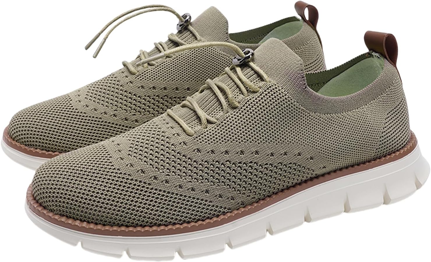 Мужские и женские прогулочные кроссовки с минималистичным дизайном, без шнурков, с широкой носочной частью, из вязаной сетки, дышащие, против скольжения, для спортзала, бега, тенниса, легкие повседневные модные кроссовки Wabkderpu, хаки
Мужские и женские прогулочные кроссовки с минималистичным дизайном, без шнурков, с широкой носочной частью, из вязаной сетки, дышащие, против скольжения, для спортзала, бега, тенниса, легкие повседневные модные кроссовки Wabkderpu, хаки