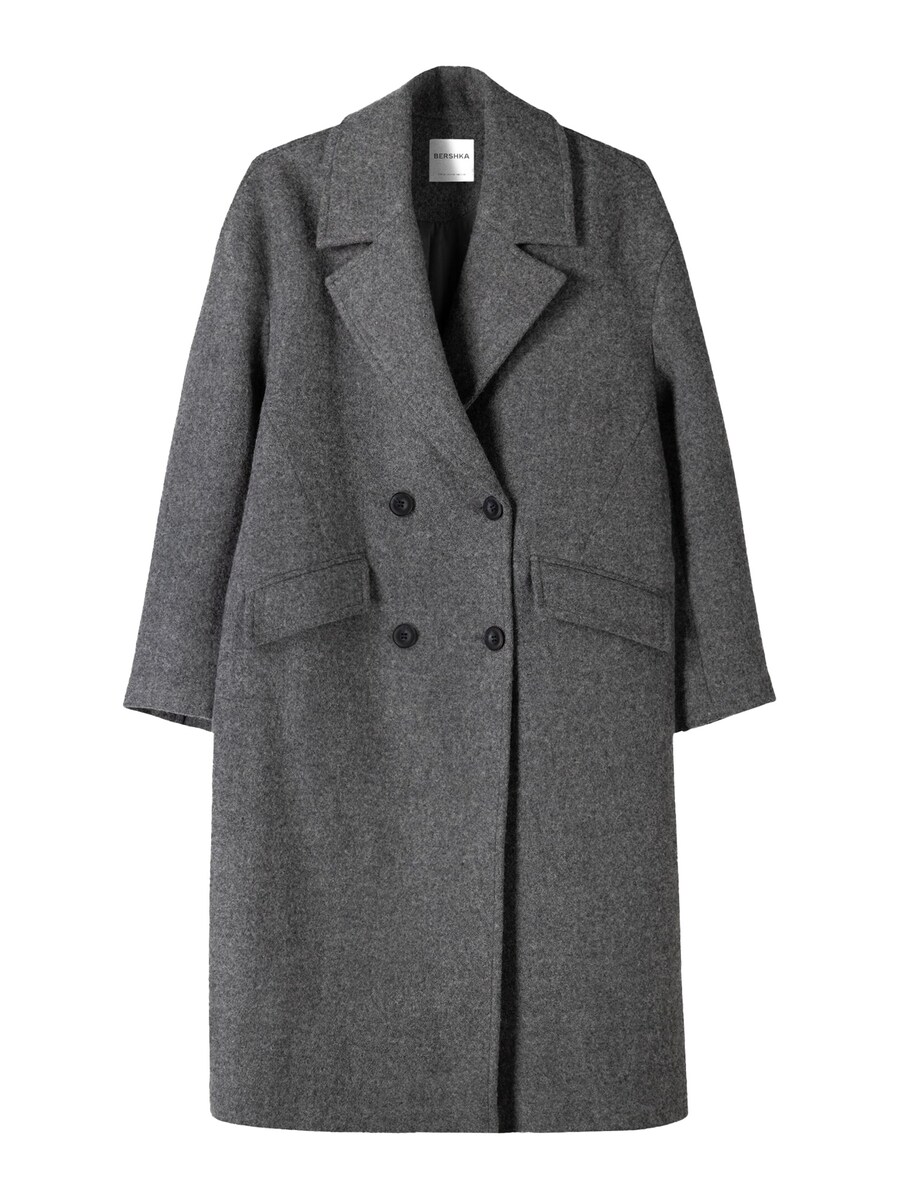 Пальто межсезонное Bershka, пятнистый серый
Пальто межсезонное Bershka, пятнистый серый
