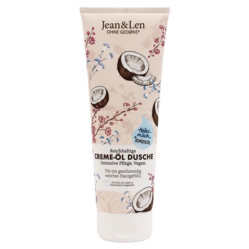Кокосовое масло с овсяным молоком для душа Jean&Len, 250 ml
Кокосовое масло с овсяным молоком для душа Jean&Len, 250 ml