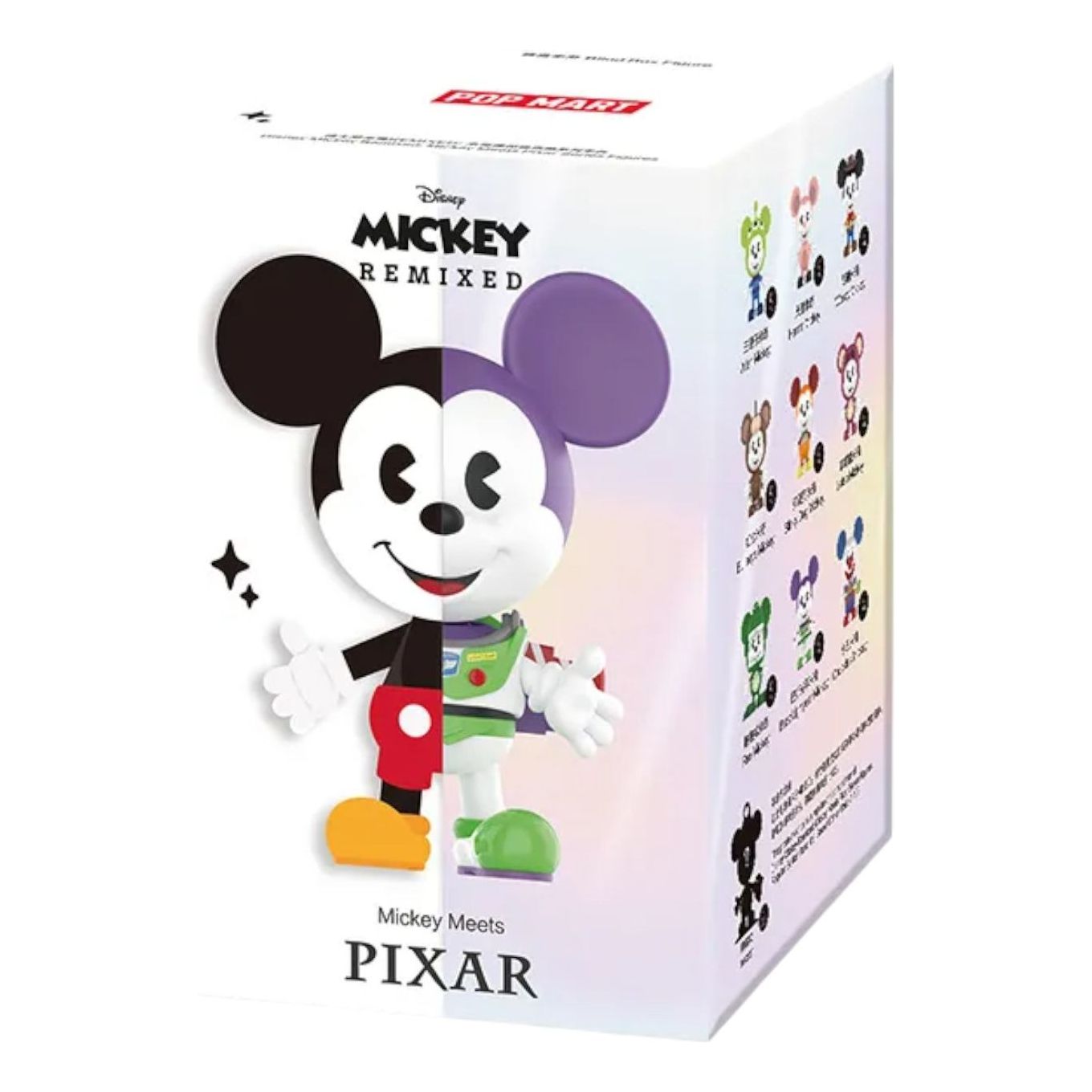 Фигурки Pop Mart Disney Mickey Remixed Mickey Meets Pixar Series в запечатанной коробке (1 непрозрачная коробка)
Фигурки Pop Mart Disney Mickey Remixed Mickey Meets Pixar Series в запечатанной коробке (1 непрозрачная коробка)