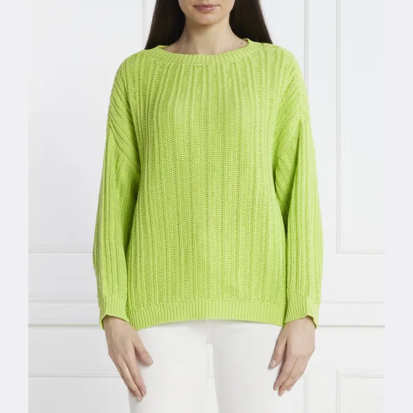 Трикотажный свитер обычного кроя Liviana Conti, зеленый
Трикотажный свитер обычного кроя Liviana Conti, зеленый