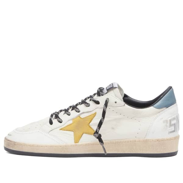 Кроссовки Ball Star из кожи и замши Golden Goose, белый
Кроссовки Ball Star из кожи и замши Golden Goose, белый