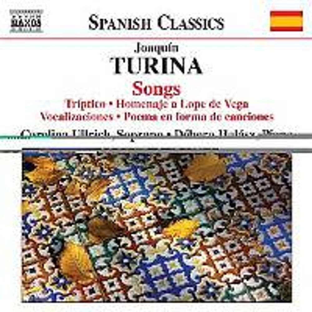 Диск CD Turina: Songs - Joaquín Turina, Carolina Ullrich, Debora Halasz
Диск CD Turina: Songs - Joaquín Turina, Carolina Ullrich, Debora Halasz