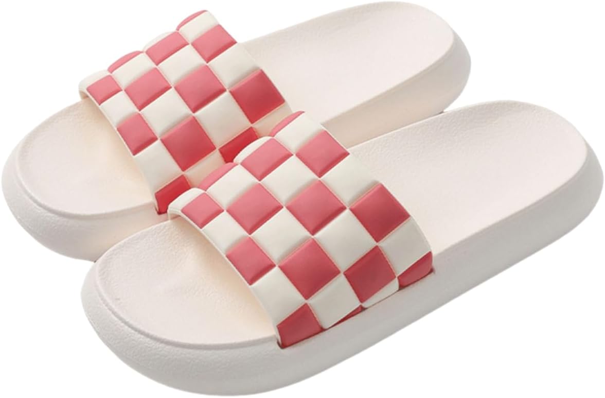 Женские и мужские шлепанцы WIRETRAN в шахматную клетку, тапочки для душа, быстро сохнут, с толстой подошвой, нескользящие, легкие, для дома, ванной, сада и спальни, красный
Женские и мужские шлепанцы WIRETRAN в шахматную клетку, тапочки для душа, быстро сохнут, с толстой подошвой, нескользящие, легкие, для дома, ванной, сада и спальни, красный