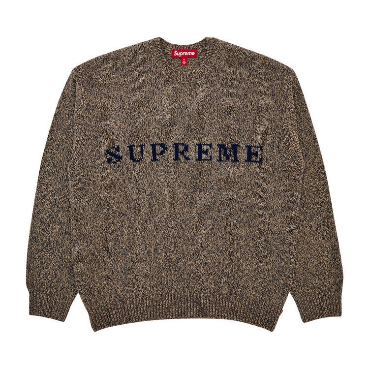 Свитер Supreme Contrast Logo Sweater, Taupe Mélange
Свитер Supreme Contrast Logo Sweater, Taupe Mélange