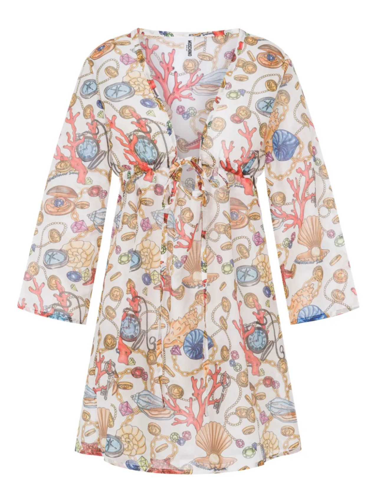 Moschino накидка с принтом, белый
Moschino накидка с принтом, белый