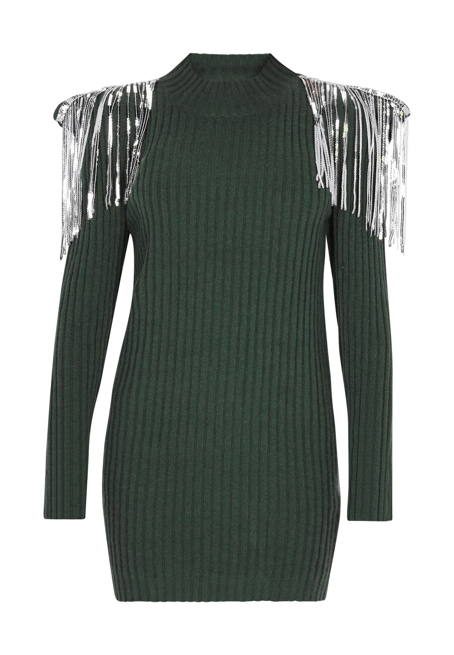 Вязаное платье faina, темно-зеленый
Вязаное платье faina, темно-зеленый